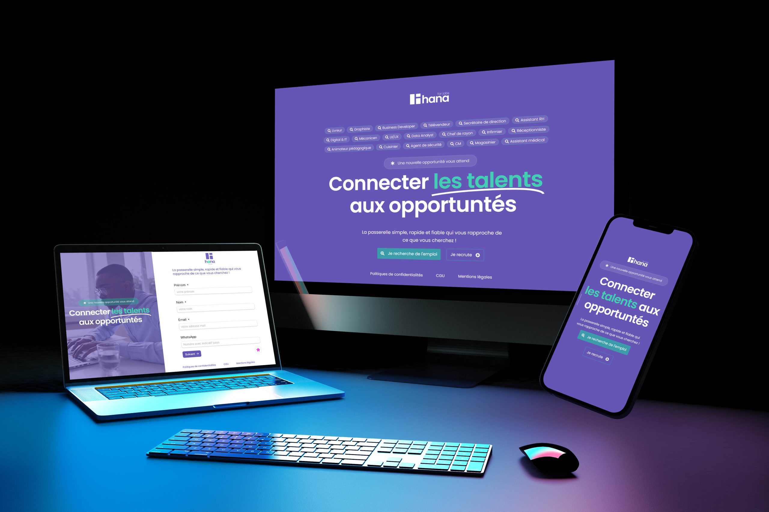 HANA For jobs - Web app